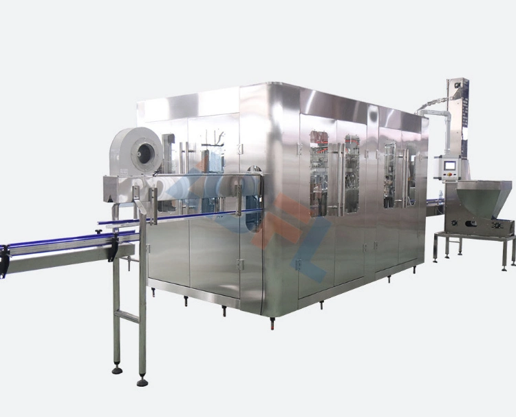 2000 to 20000bph High Speed Automatic 3 in 1 Carbonated Beverage Soda Mineral Water Pure Water Juice Tea Bottling Machine Poduction Line Drink Filling Machine