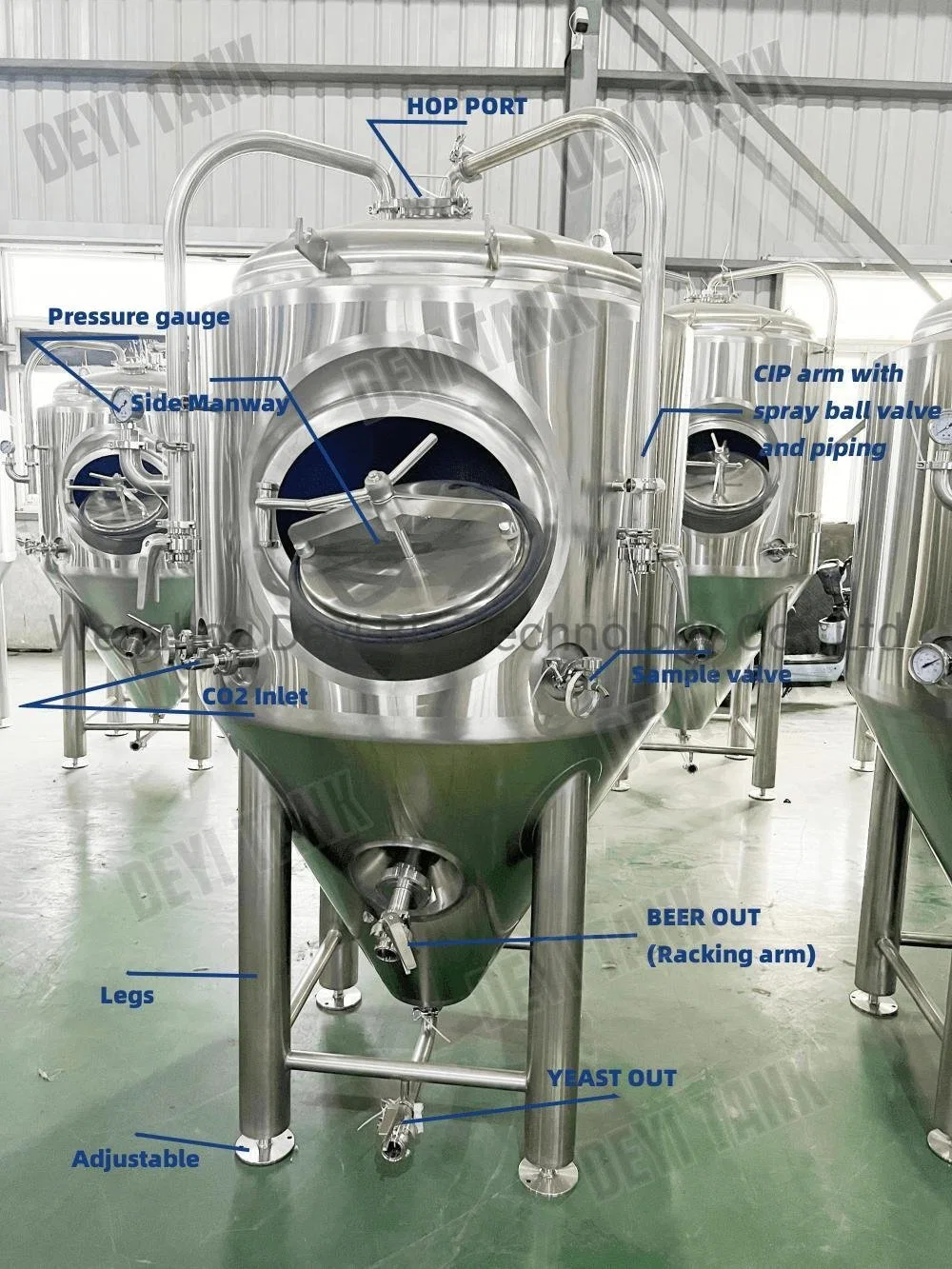 Factory Direct Price Stainless Steel 7 Bbl Beer Brewing Equipment