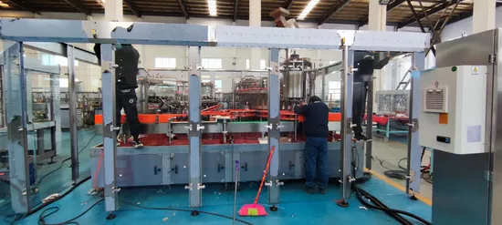 Customized Small Beer /Carbonated Drink Beverage Filling Packing Labeling Machine for Glass Bottle