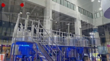 Craft Brewery Equipment Beer Brewing Equipment Microbrewery Brewhouse System 300L 500L 1000L 2000L